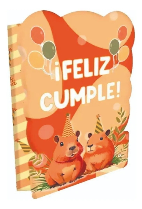 Piñata Carton Carpincho Capibara - comprar online