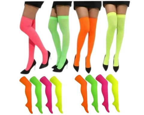 Medias Bucaneras Fluo 68 cm - comprar online
