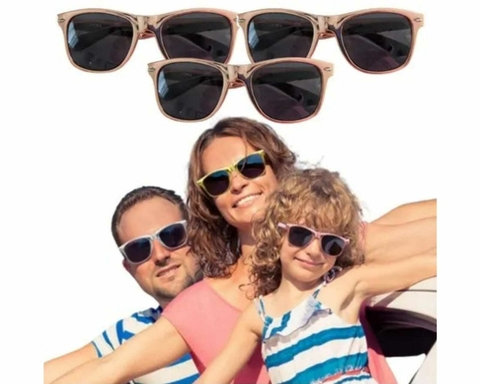 Anteojos Lentes Way Metalizados Rayban Cotillon Carioca X 10 Unidades - - comprar online