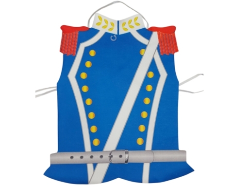 Pechera Azul Paño Granadero San Martin x 1 u Patrio - comprar online