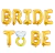 Globo Frase Bride To Be Anillo Letras Futura Novia Decoracion - comprar online