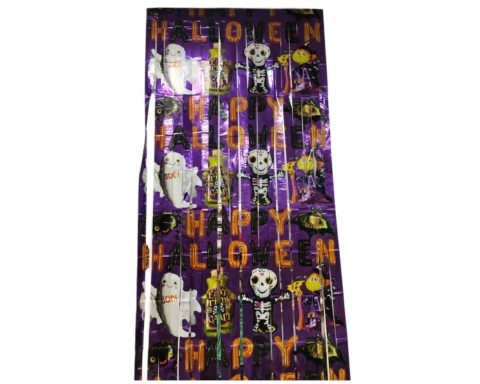 Cortina Halloween Happy Halloween / Arañas decoracion - comprar online