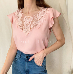 Blusa Casilda Rosa