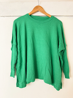 Sweater verde FERIA SIN CAMBIO - comprar online