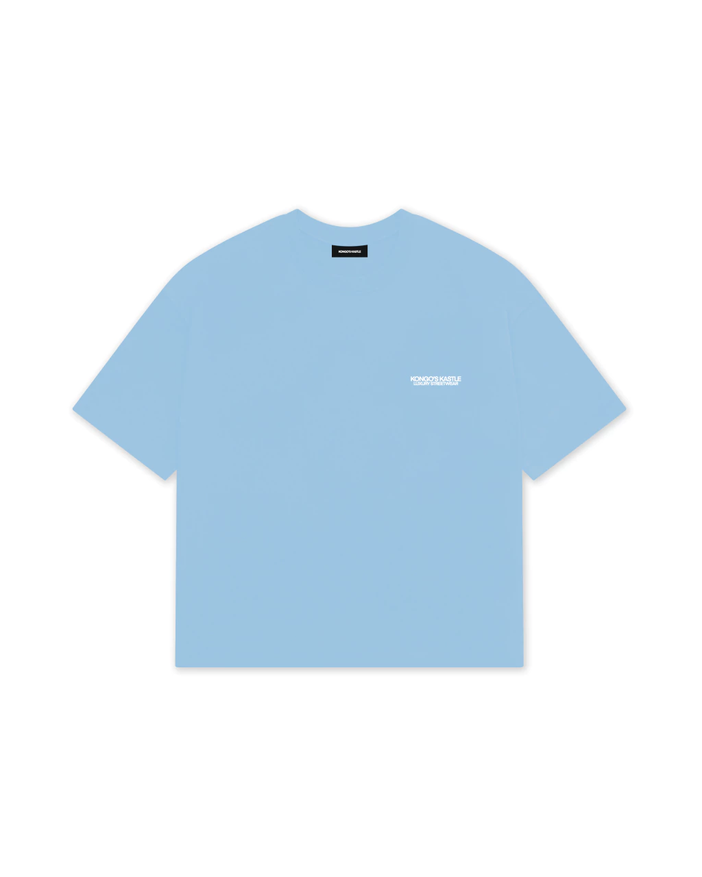 Remera Kongo´s Kastle Celeste/Blanco