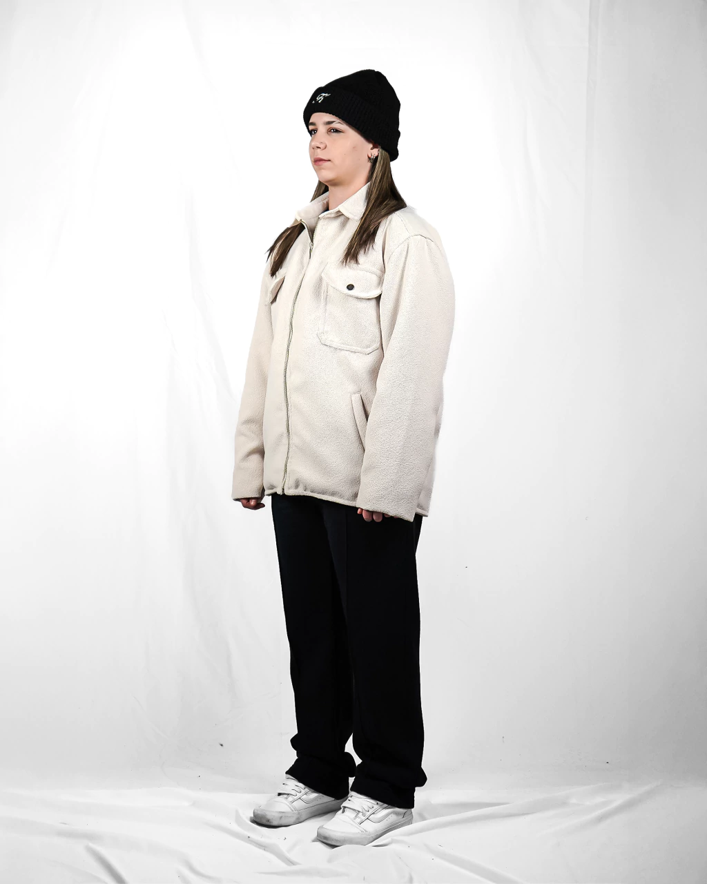 Chaqueta Boucle Crudo