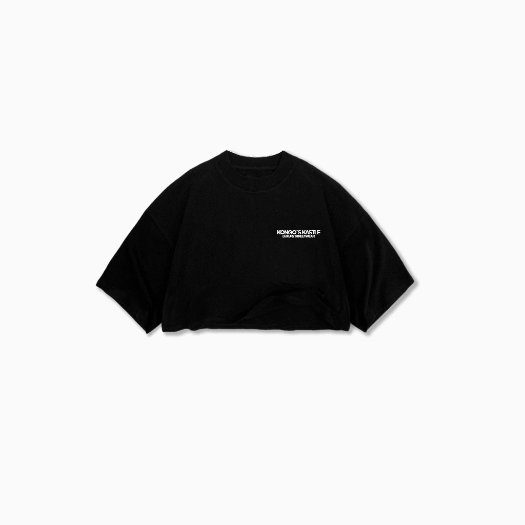 Belly shirt Kongo´s Kastle Negro/Blanco