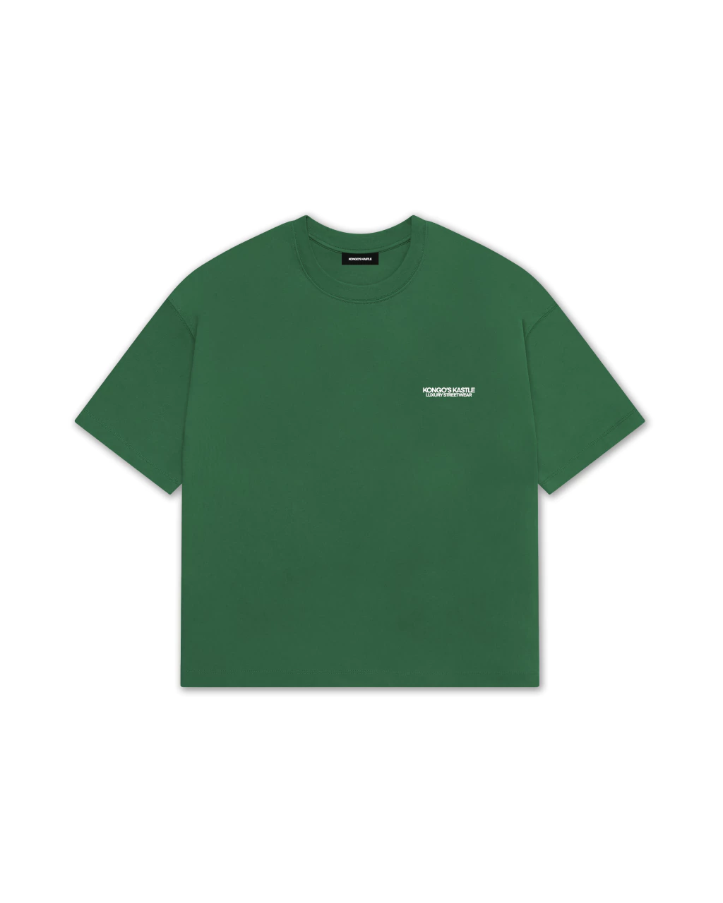 Remera Kongo´s Kastle Verde/Blanco