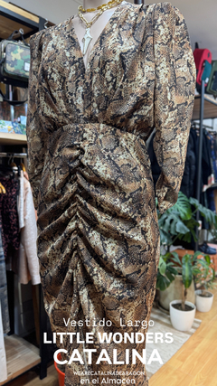 VESTIDO LARGO LITTLE WONDERS - tienda online