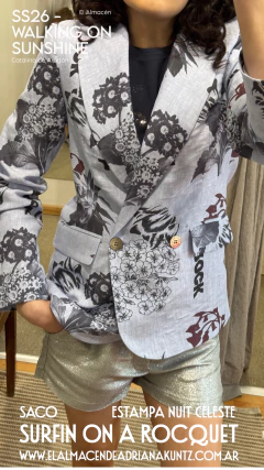 SACO SURFIN ON A ROCKET - El Almacén de Adriana Kuntz