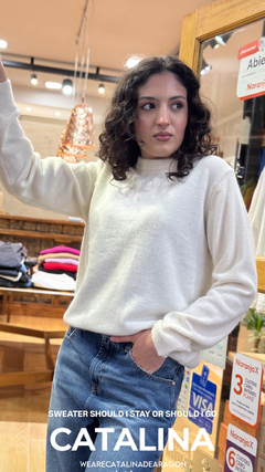 SWEATER SHOULD I STAY OR SHOULD I GO - comprar online