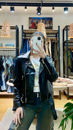 CAMPERA DE CUERO GOLDEN GIRLS - comprar online