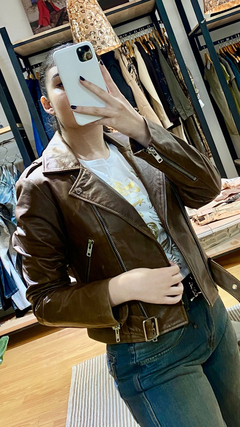 CAMPERA DE CUERO GOLDEN GIRLS