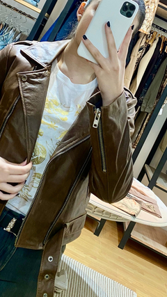 CAMPERA DE CUERO GOLDEN GIRLS - tienda online