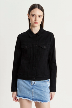 CAMPERA DAISY SUGAR BLACK - El Almacén de Adriana Kuntz