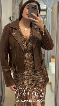 CAMPERA DE CUERO GOLDEN GIRLS - comprar online