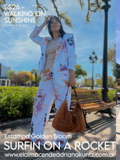 SACO SURFIN ON A ROCKET - El Almacén de Adriana Kuntz