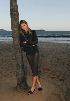 CAMISA DE CUERO CHERRY BLOSSOM GIRL - comprar online