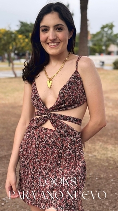 VESTIDO CORTO EVEN FLOW - comprar online