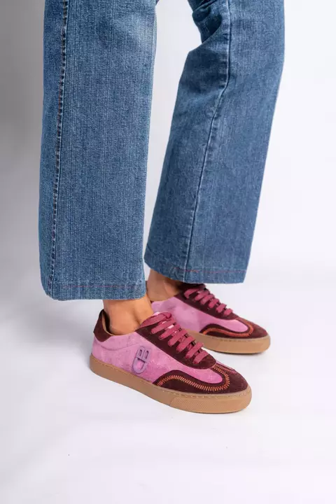 ZAPATILLA ME RIO PARA NO LLORAR (Rosa) - comprar online