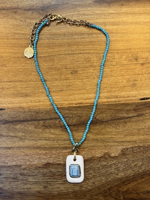 COLLAR KANDA CELESTE - comprar online