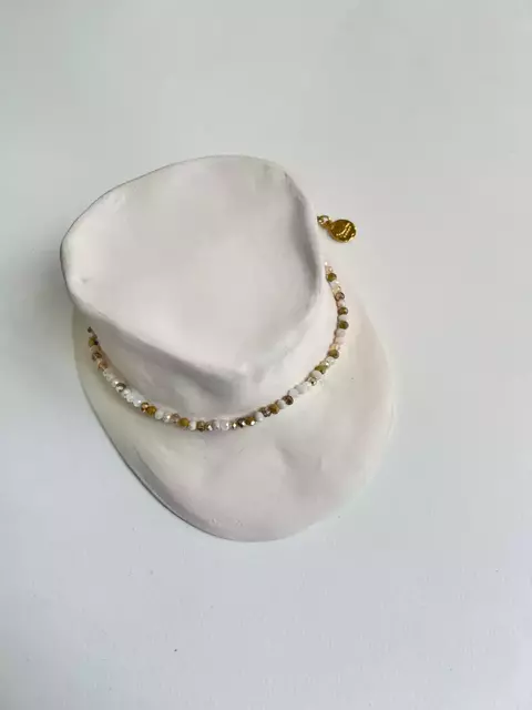 COLLAR LOTUS BLANCO - comprar online