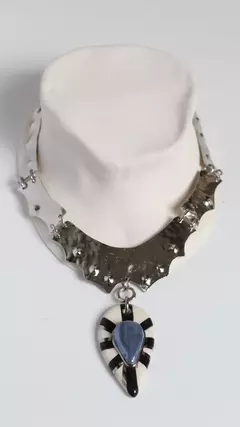 COLLAR MANTRA PLATEADO - comprar online