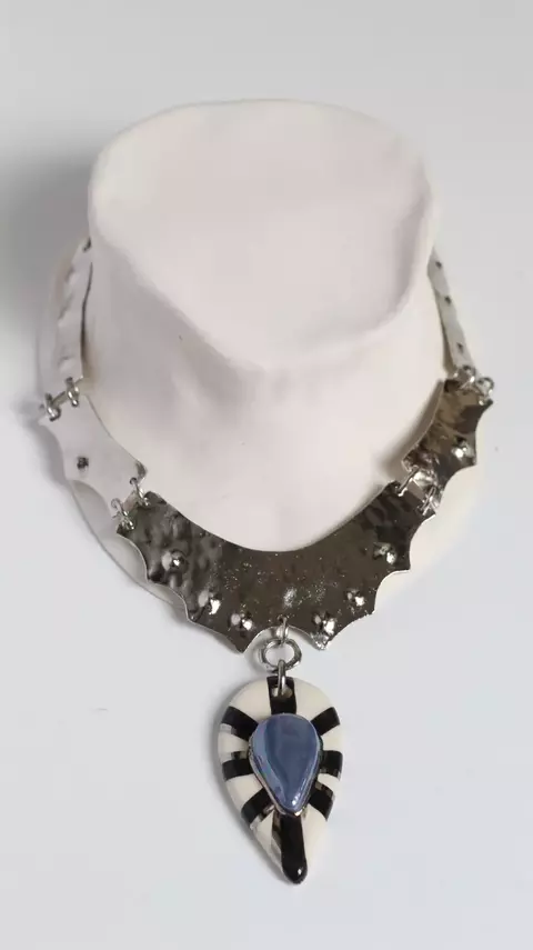 COLLAR MANTRA PLATEADO - comprar online