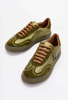 ZAPATILLA ME RIO PARA NO LLORAR (verde) - comprar online