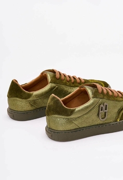 ZAPATILLA ME RIO PARA NO LLORAR (verde) - tienda online