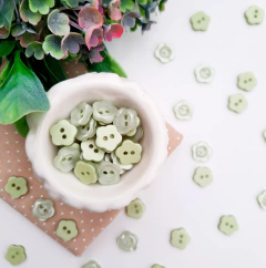 Imagem do Mix Botões Mini Flor Candy 11 mm - 20 unidades