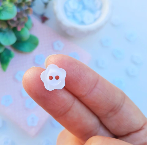 Mix Botões Mini Flor Candy 11 mm - 20 unidades - comprar online