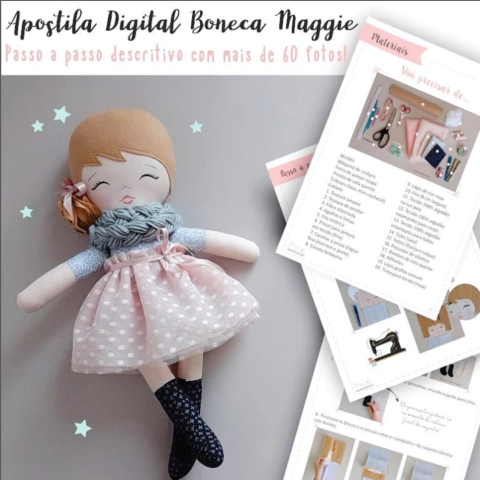 Apostila Digital Boneca Maggie