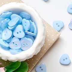 Mix Botões Coração Candy 11 mm - 20 Unidades - Ateliê Magali Moraes - Materiais para Bonecas e Artesanato