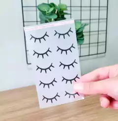 Adesivo para Tecido - Cílios Kelly Preto - 3 cm / 3,5 cm / 4 cm - comprar online