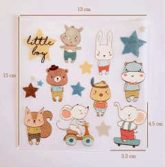 Adesivo para Tecido - Bichinhos Fofos - comprar online