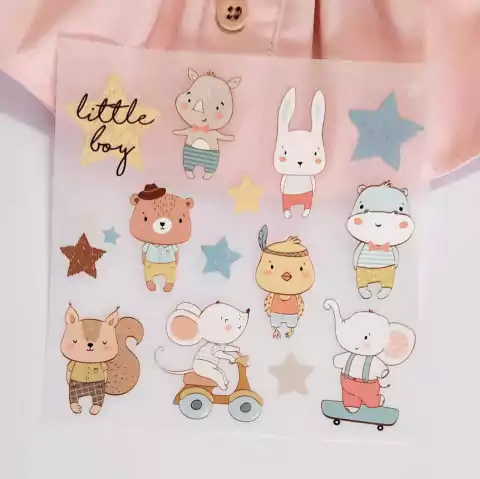 Adesivo para Tecido - Bichinhos Fofos