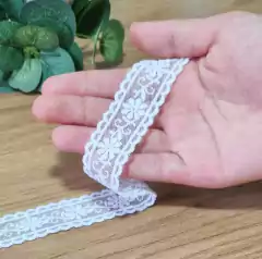Renda de Tule Margarida - 2 metros
