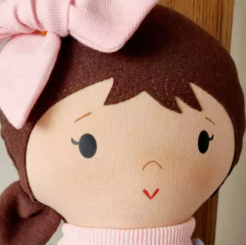 Gabarito de Rostinho - Boneca Vicky