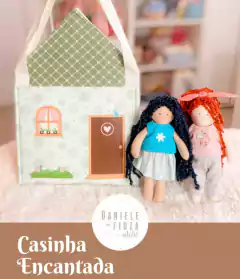 Adesivo para Tecido - Casinha Encantada Mod 01 - Dani Fiuza - comprar online