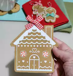 Adesivos para Tecido + Molde - Gingerbreads Tamanho M na internet