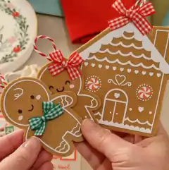 Adesivos para Tecido + Molde - Gingerbreads Tamanho M - comprar online