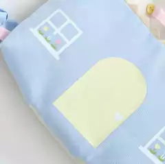 Adesivo para Tecido - Bonecas Olinda - Portinha Amarela - comprar online