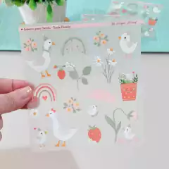 Adesivo para Tecido - Tarde Florida