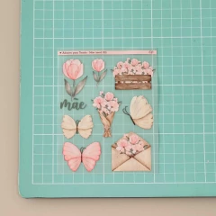 Adesivo para Tecido - Mãe (Mod. 02) - comprar online