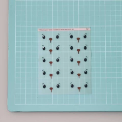 Adesivo para Tecido - Mini Rostinho de Bicho na internet