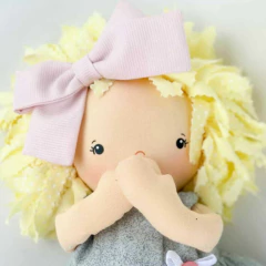 Adesivo para Tecido - Rostinho de Boneca Lívia - Modelo 03