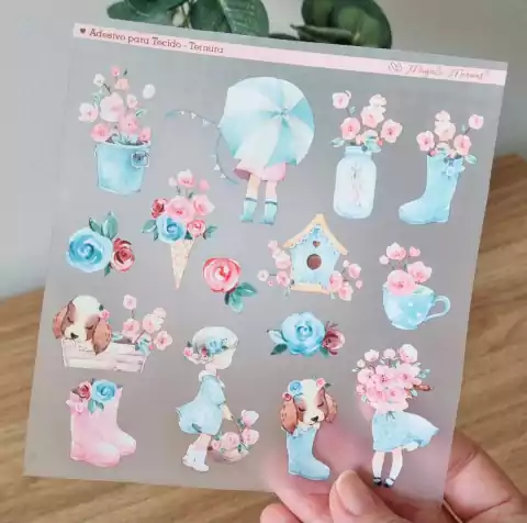 Adesivo para Tecido - Ternura