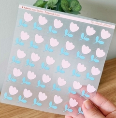 Adesivo para Tecido - Tulipas - comprar online
