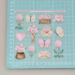 Adesivo para Tecido - Mãe na internet